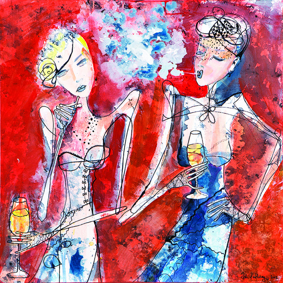 ASLI_KUTLUAY_Dirsek_Dirse__e___in___in_Tuval___zeri_akrilik_Acrylic_on_canvas
