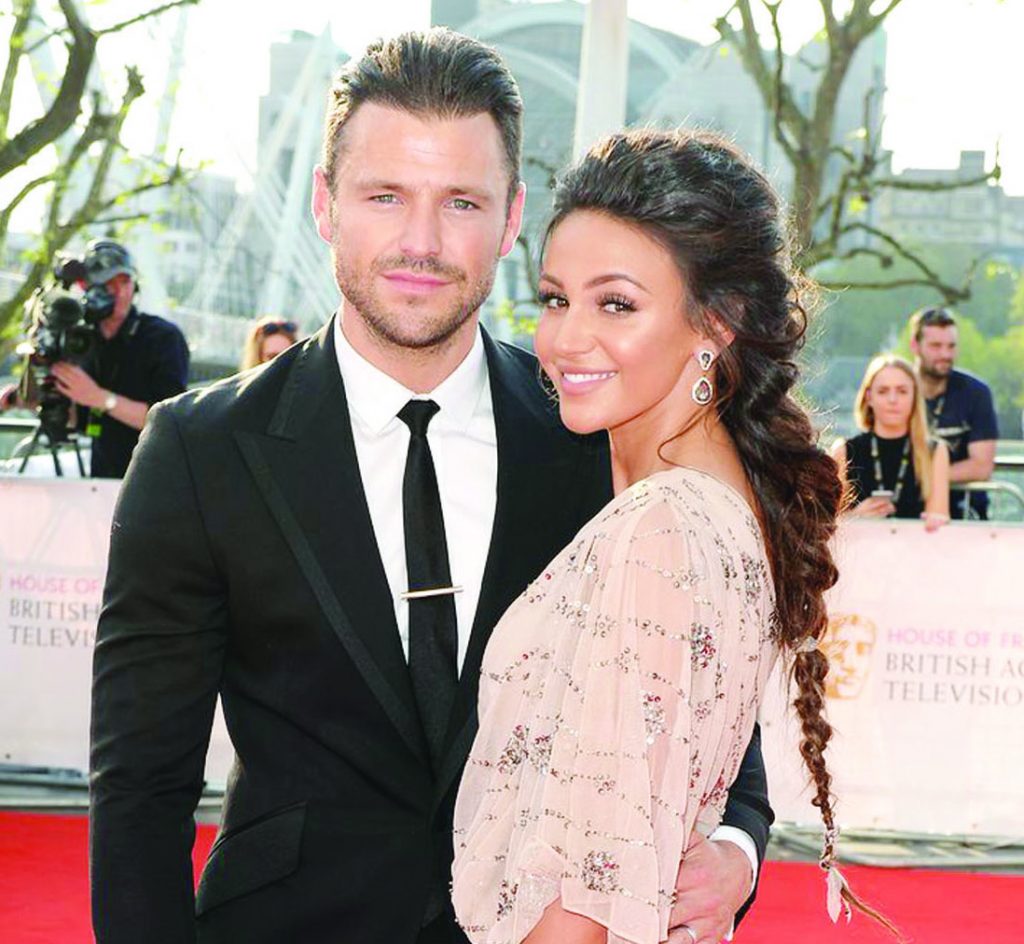 Mark Wright and Michelle Keegan.