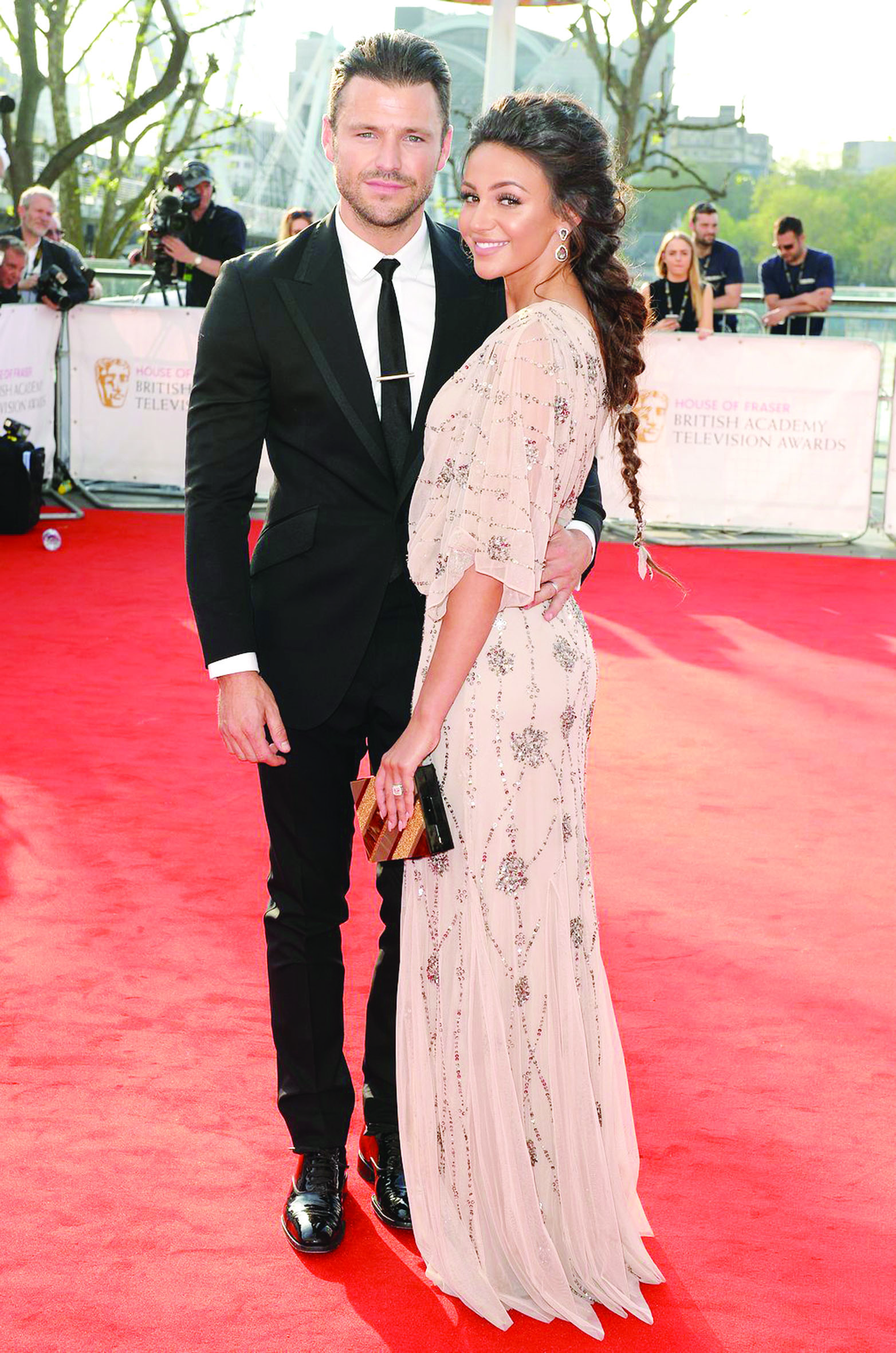 Mark Wright and Michelle Keegan.