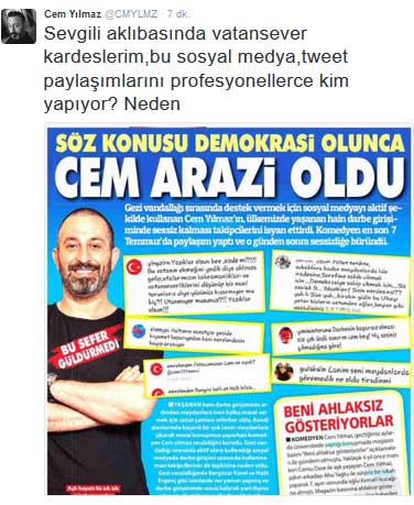 Cem Yılmaz’dan Zehir Zemberek Açıklamalar - 15805