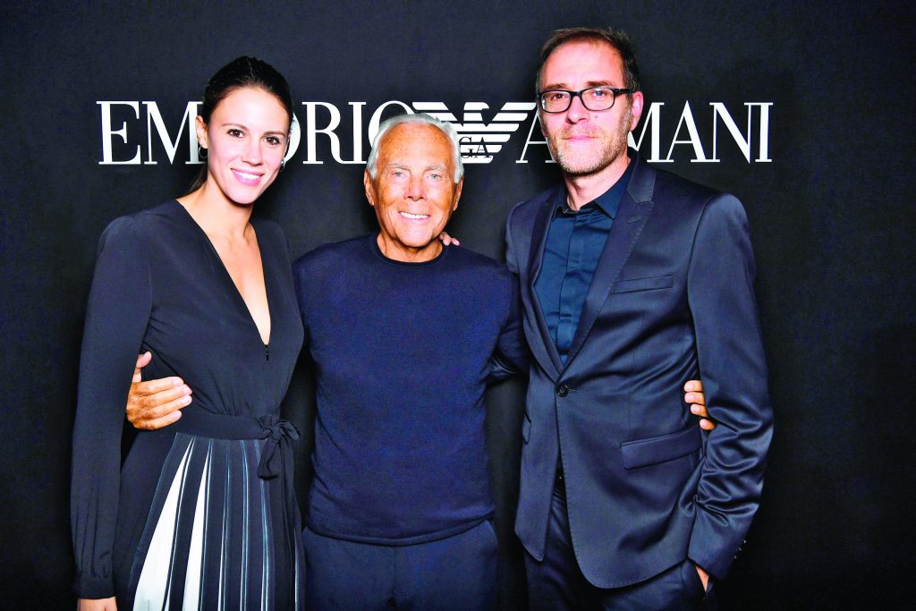 Emporio Armani defilesinde ünlü geçidi - 25548