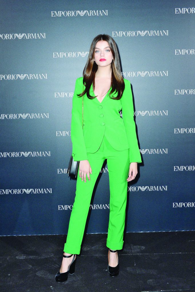 Emporio Armani defilesinde ünlü geçidi - 25550