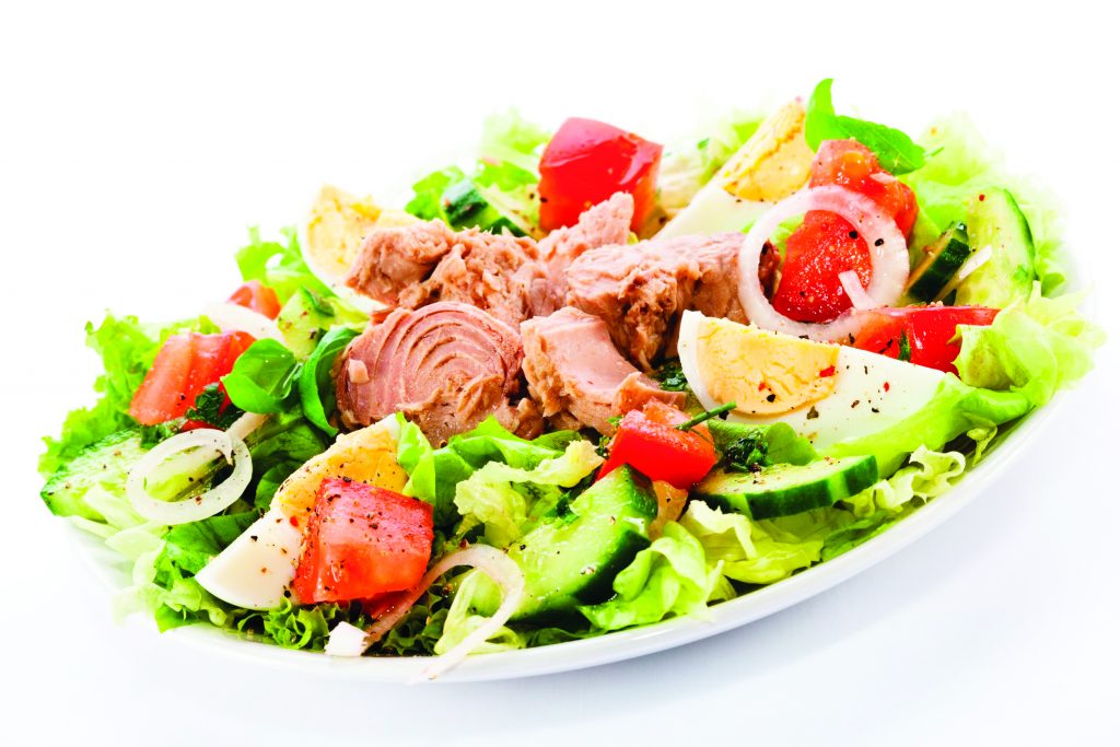 16050517 - tuna and vegetable salad