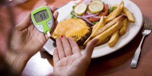 Checking Blood Sugar Reading