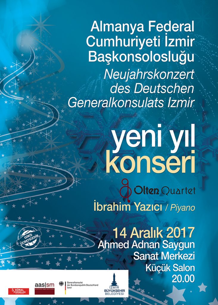 Almanya Federal Cumhuriyeti İzmir Başkonsolosluğu’ndan  AASSM’de yeni yıl konseri - 65887