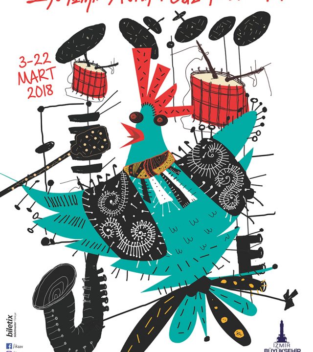 25.İzmir Avrupa Caz Festivali Afişi
