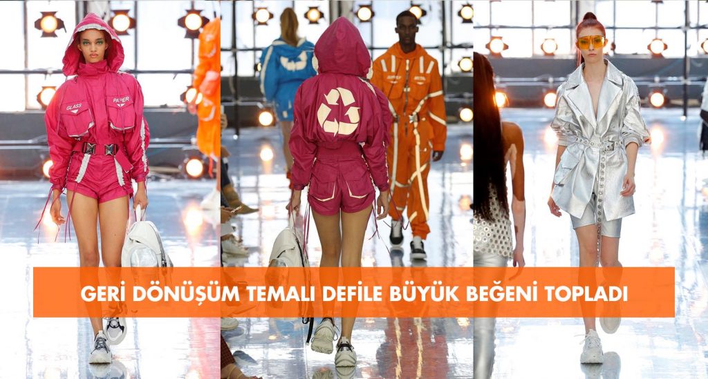 Geri dönüşüm temalı defile - 92002