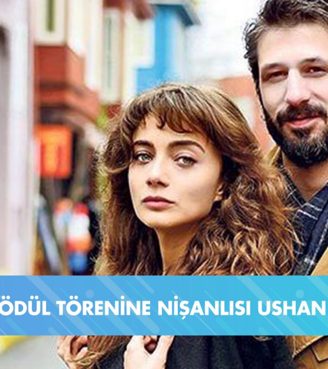 Damla Sönmez ödül törenine nişanlısı Ushan Çakır’la katıldı-diva-magazin2