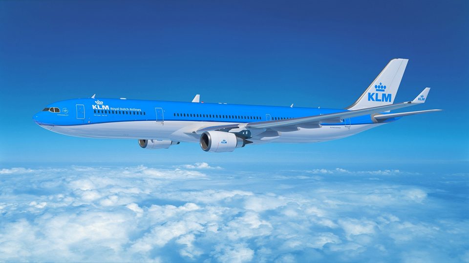 KLM uçak görseli